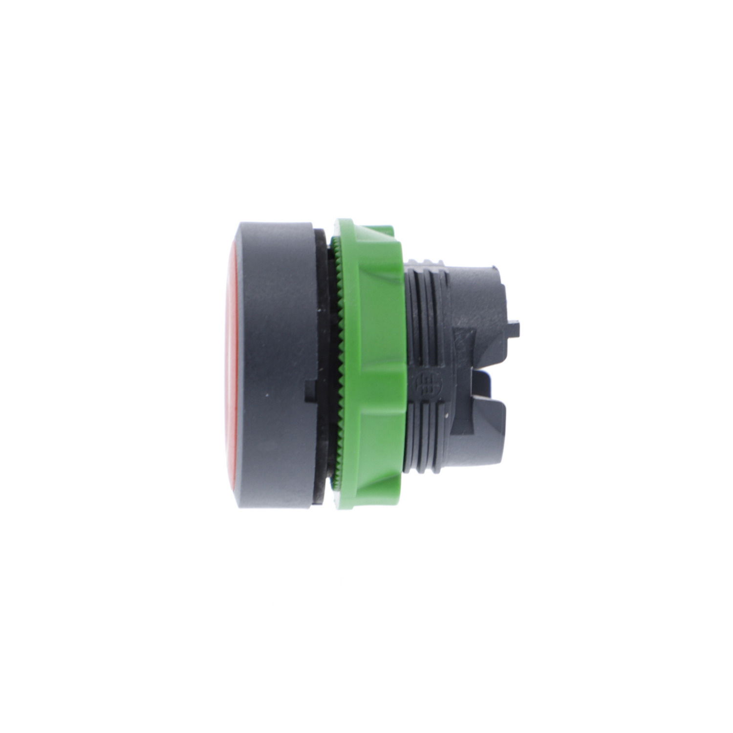 Red flush pushbutton head Ø22 spring return "O" – Image 5 of 7