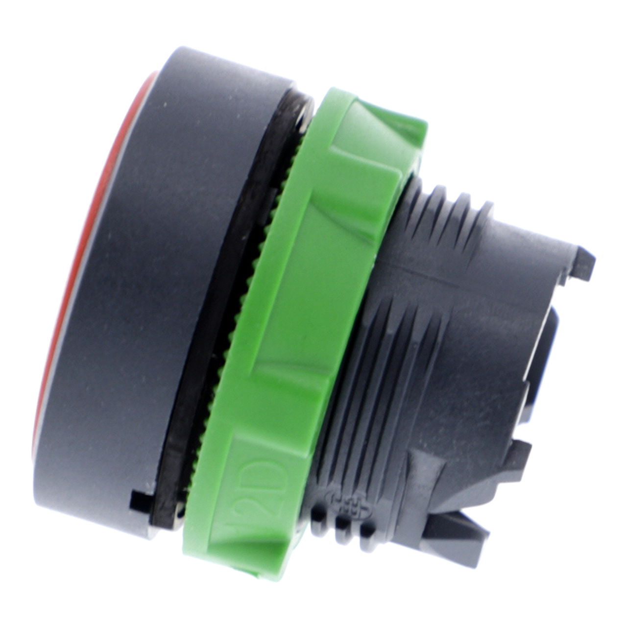 Push button head, plastic, flush, red, Ø22, spring return, unmarked – Image 5 of 7