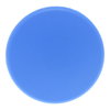 Mushroom push button head Ø40, plastic, blue, Ø22, spring return