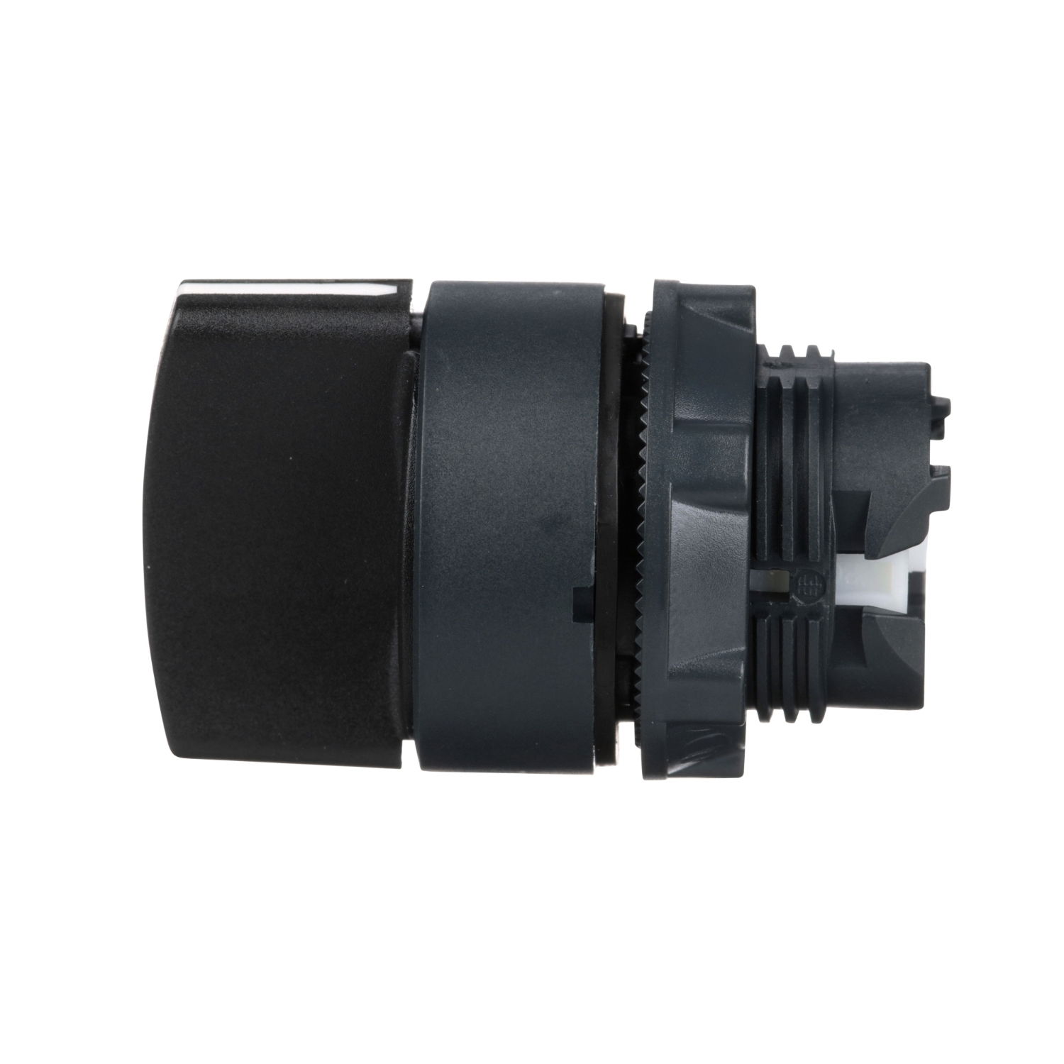 Black selector switch head Ø22 3-position stay put – Image 2 of 7