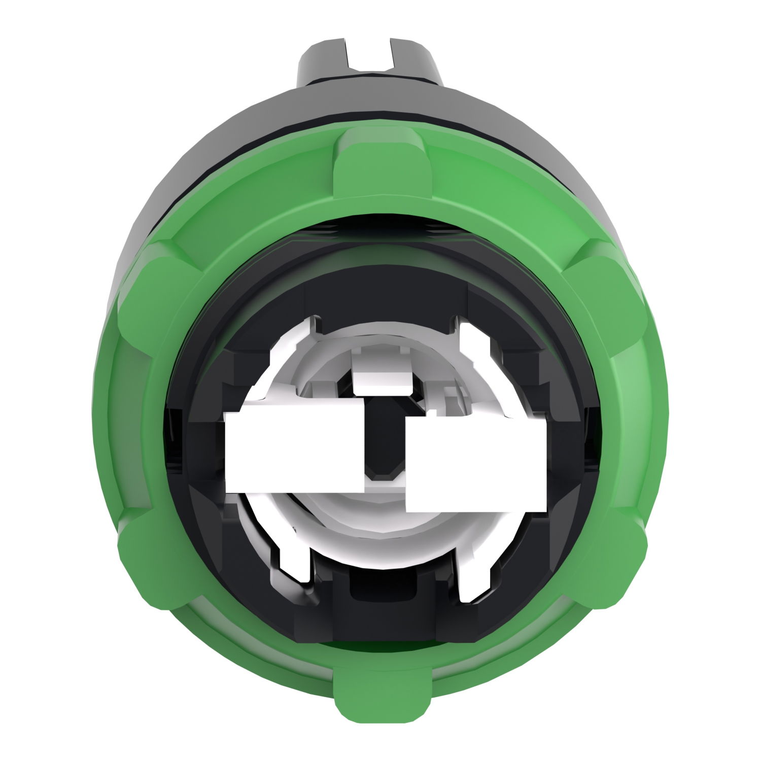 Black selector switch head Ø22 3-position spring return – Image 2 of 9