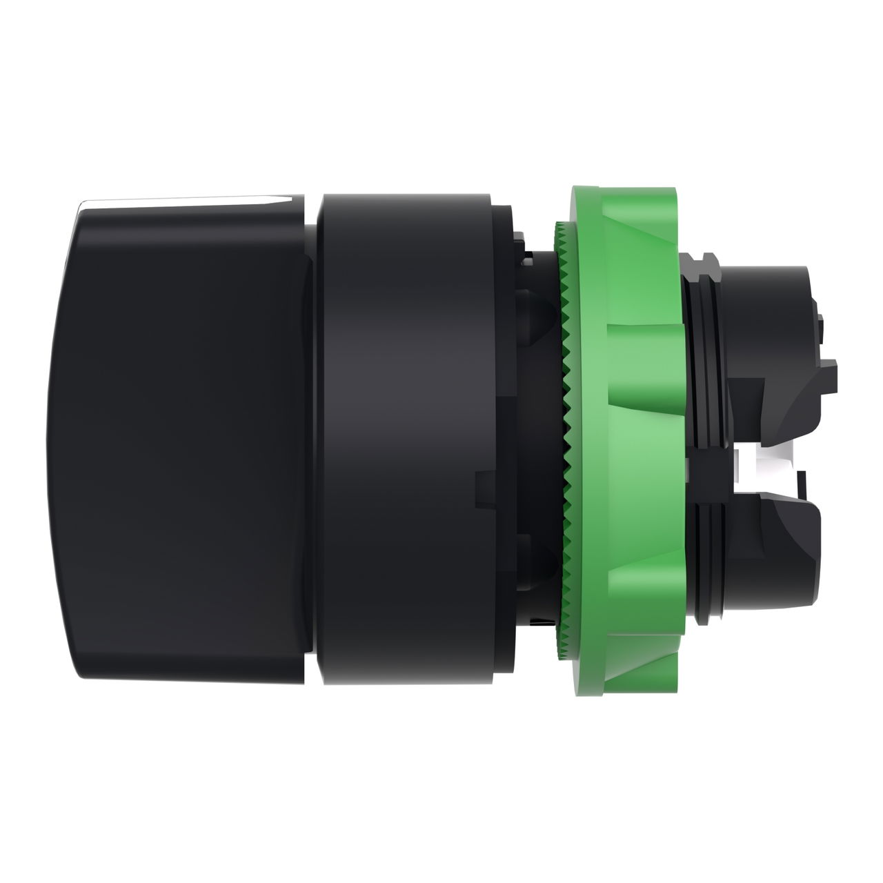 Black selector switch head Ø22 3-position spring return – Image 7 of 9