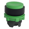 Drucktaster, Frontelement, Harmony XB5, Kunststoff, 22mm, grün, vorstehend, unbeschriftet, tastend