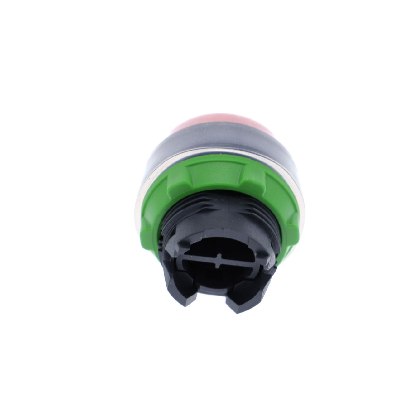 Push button head, plastic, projecting, red, Ø22, spring return, booted, unmarked – Image 2 of 7