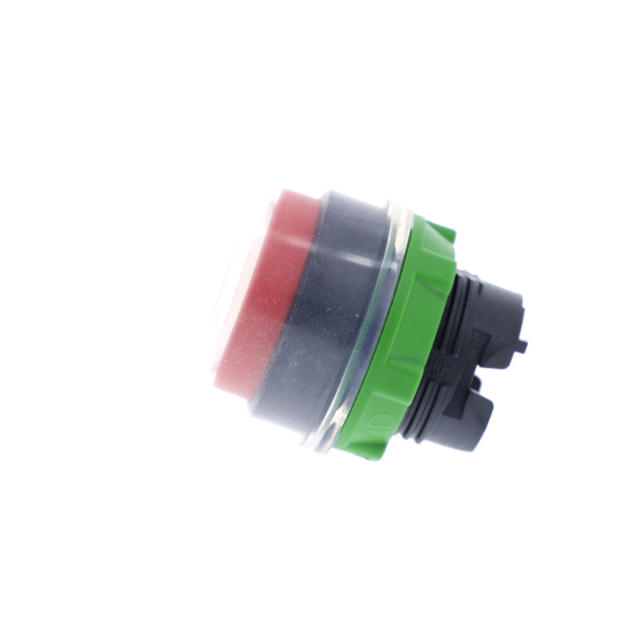 Push button head, plastic, projecting, red, Ø22, spring return, booted, unmarked – Image 5 of 7
