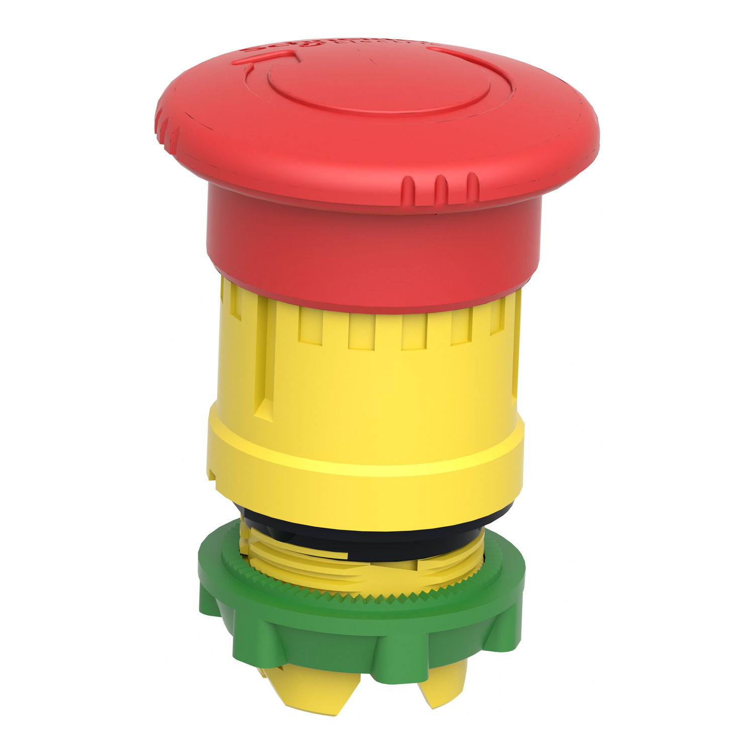 Emergency stop head, switching off, plastic, red mushroom Ø40, Ø22, trigger and latching turn to release – Image 3 of 9