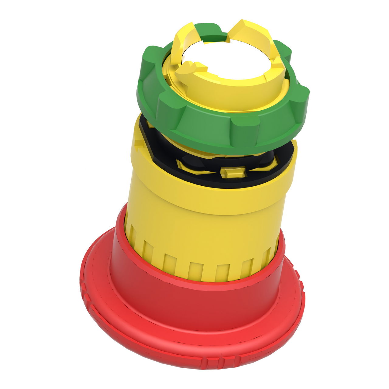 Emergency stop head, switching off, plastic, red mushroom Ø40, Ø22, trigger and latching turn to release – Image 5 of 9
