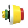 Head for emergency stop push button, Harmony XB5, non ill. red ttr plastic square