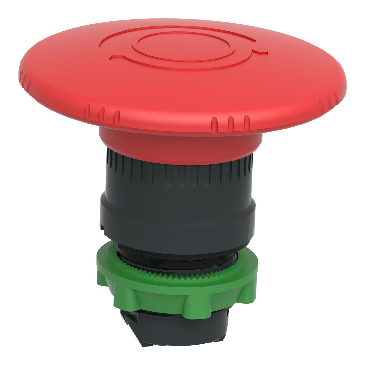 Harmony XB5, Emergency stop head switching off, plastic, red mushroom Ø60, Ø22, trigger latching turn to release – Image 3 of 9