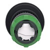 Black Ø40 mushroom pushbutton head Ø22 latching push-pull