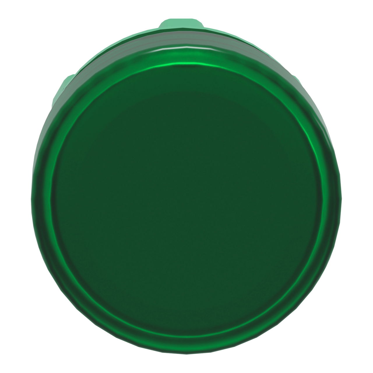 Head for pilot light, Harmony XB5, plastic, green, 22mm, universal LED, plain lens – Image 4 of 9