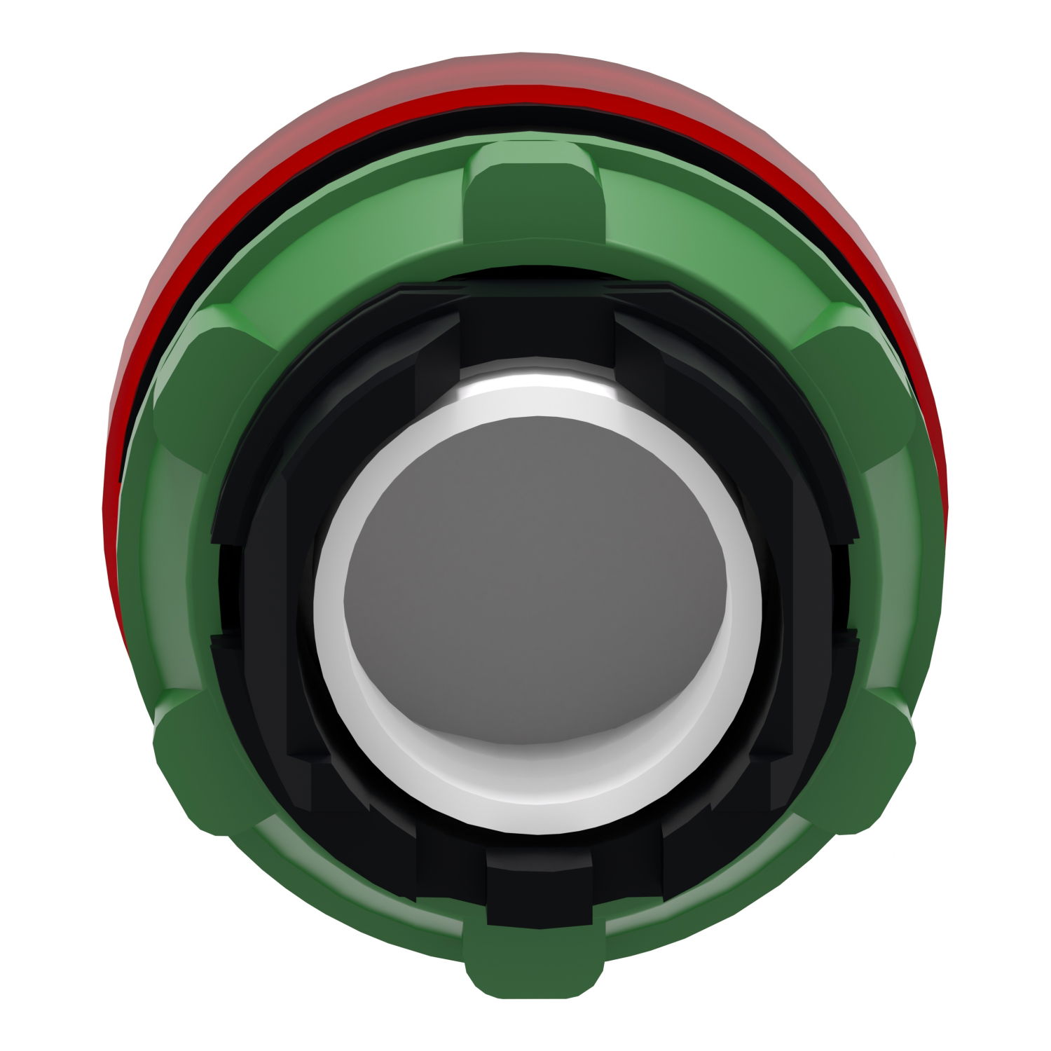 Head for pilot light, Harmony XB5, plastic, red, 22mm, universal LED, plain lens – Image 2 of 9