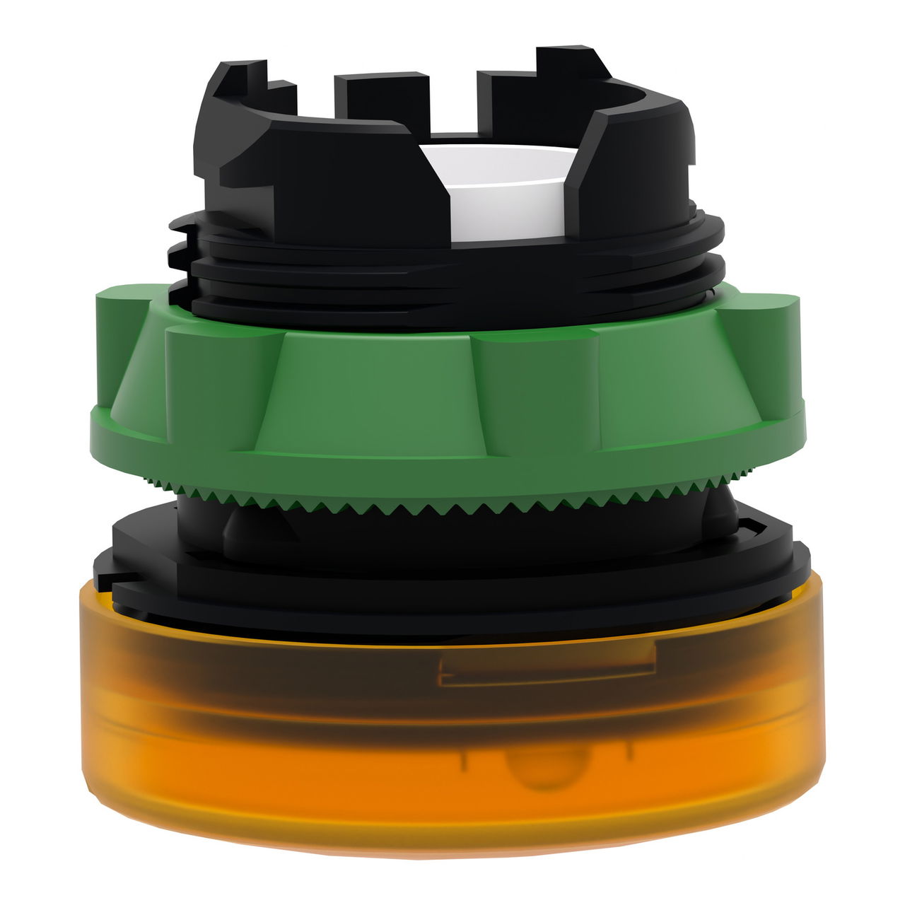 Orange pilot light head ø22 plain lens for ba9s bulb – Image 5 of 9