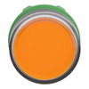 Leuchtdrucktaster, Frontelement, Harmony XB5, Kunststoff, 22mm, orange, unbeschriftet, für universelle LED, rastend