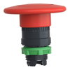 Harmony XB5, Emergency stop head switching off, plastic, red mushroom Ø60, Ø22, trigger latching push-pull