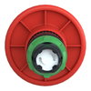 Harmony XB5, Emergency stop head switching off, plastic, red mushroom Ø60, Ø22, trigger latching push-pull