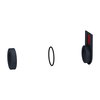Harmony XB5, Flush mounting kit Ø30 for push buttons and pilot lights Ø22, plastic, 2-line legend