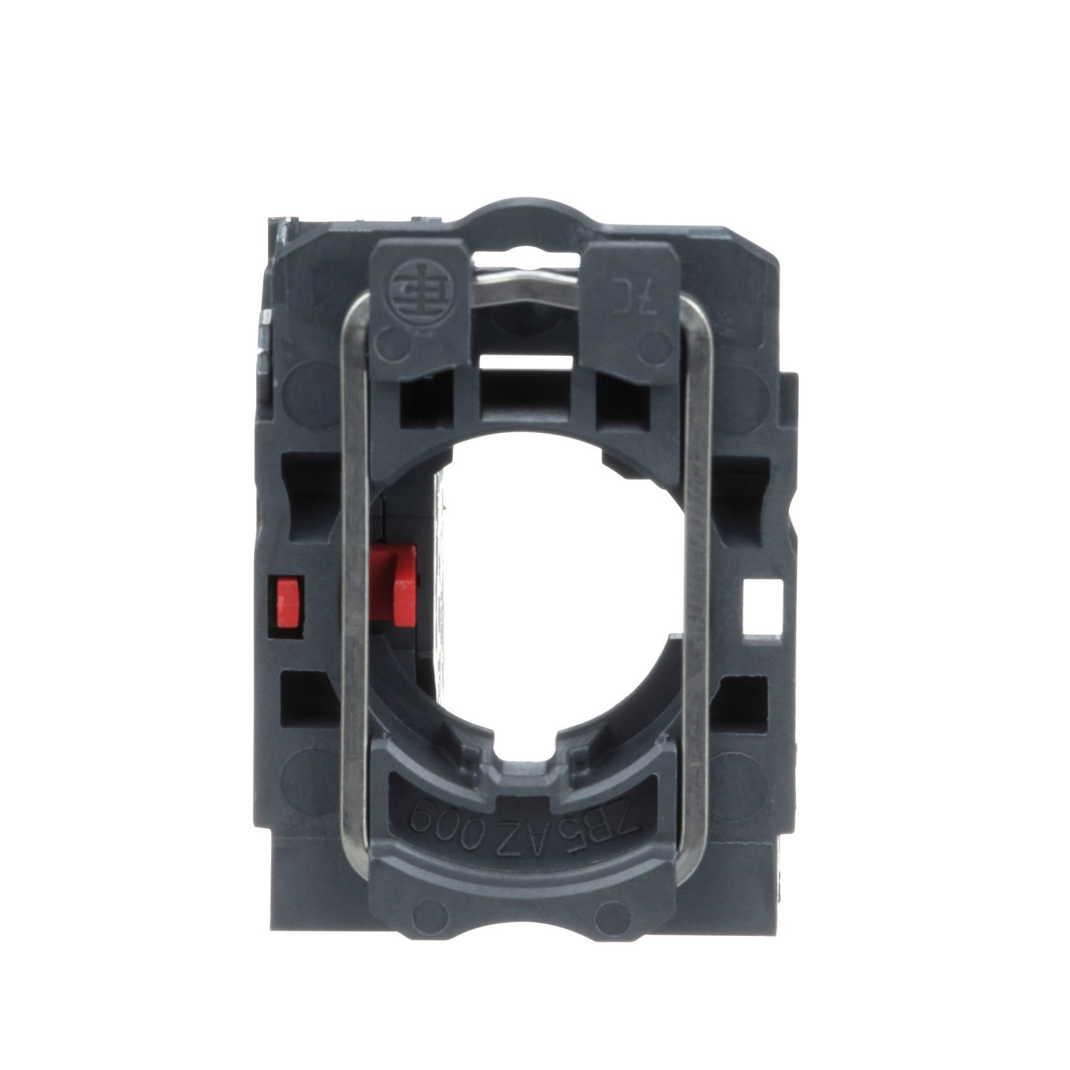 Single contact block with body/fixing collar, plastic, screw clamp terminal, 1 NC – Image 2 of 7