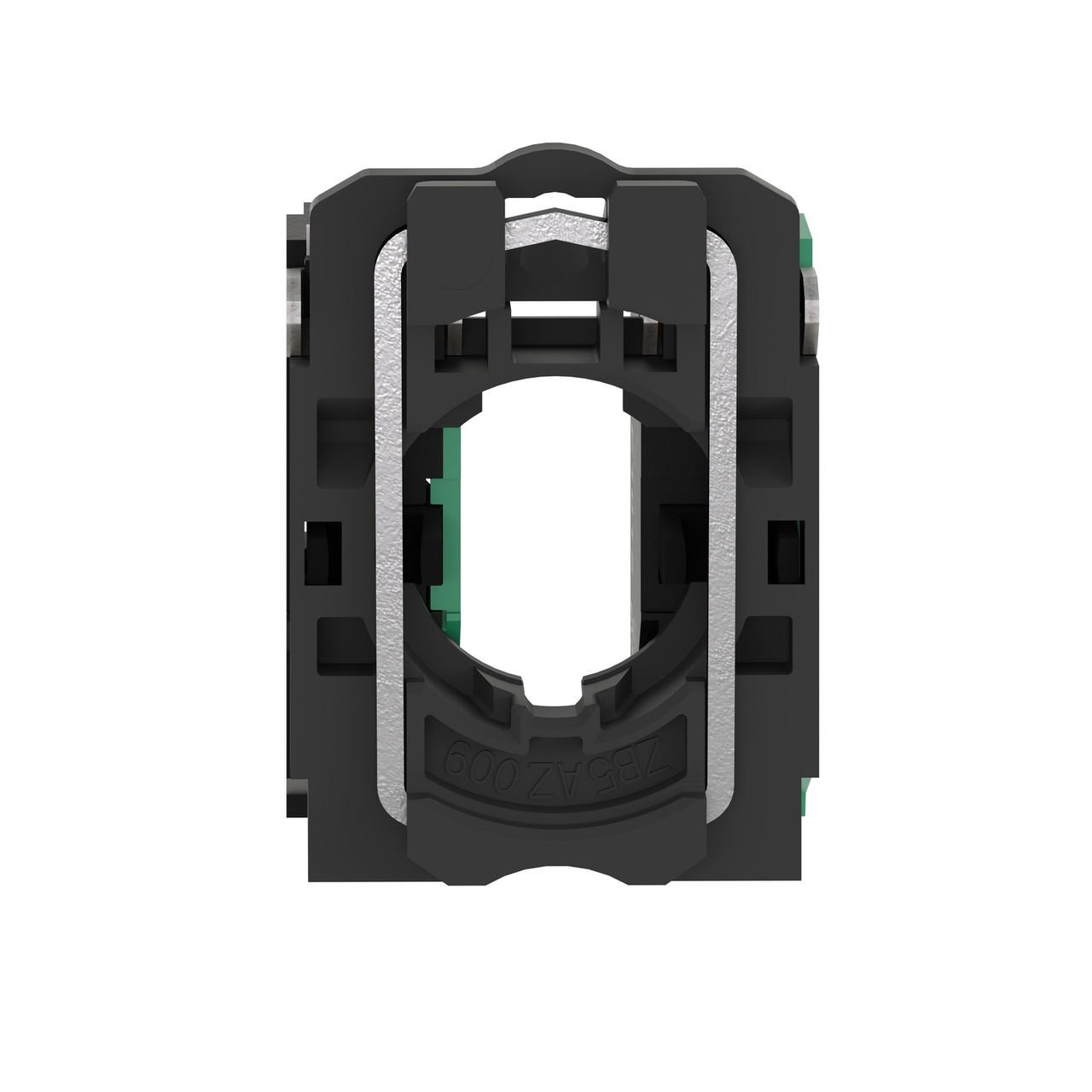 Complete body contact assembly, Harmony XB5, single contact, with fixing collar, plastic, 2NO, compact push in terminals – Image 4 of 10