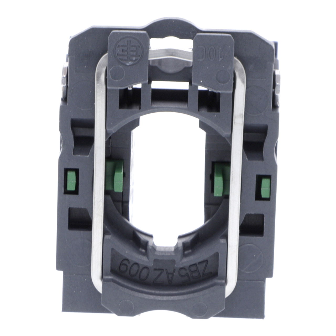 Single contact block with body/fixing collar, plastic, screw clamp terminal, 2 NO – Image 3 of 7