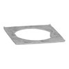 Anti-rotation plate for Ø22 head