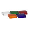 Head for pilot light, Harmony XB5, plastic, 5 square colour, 22mm, universal LED, plain lens