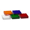 Head for pilot light, Harmony XB5, plastic, 5 square colour, 22mm, universal LED, plain lens