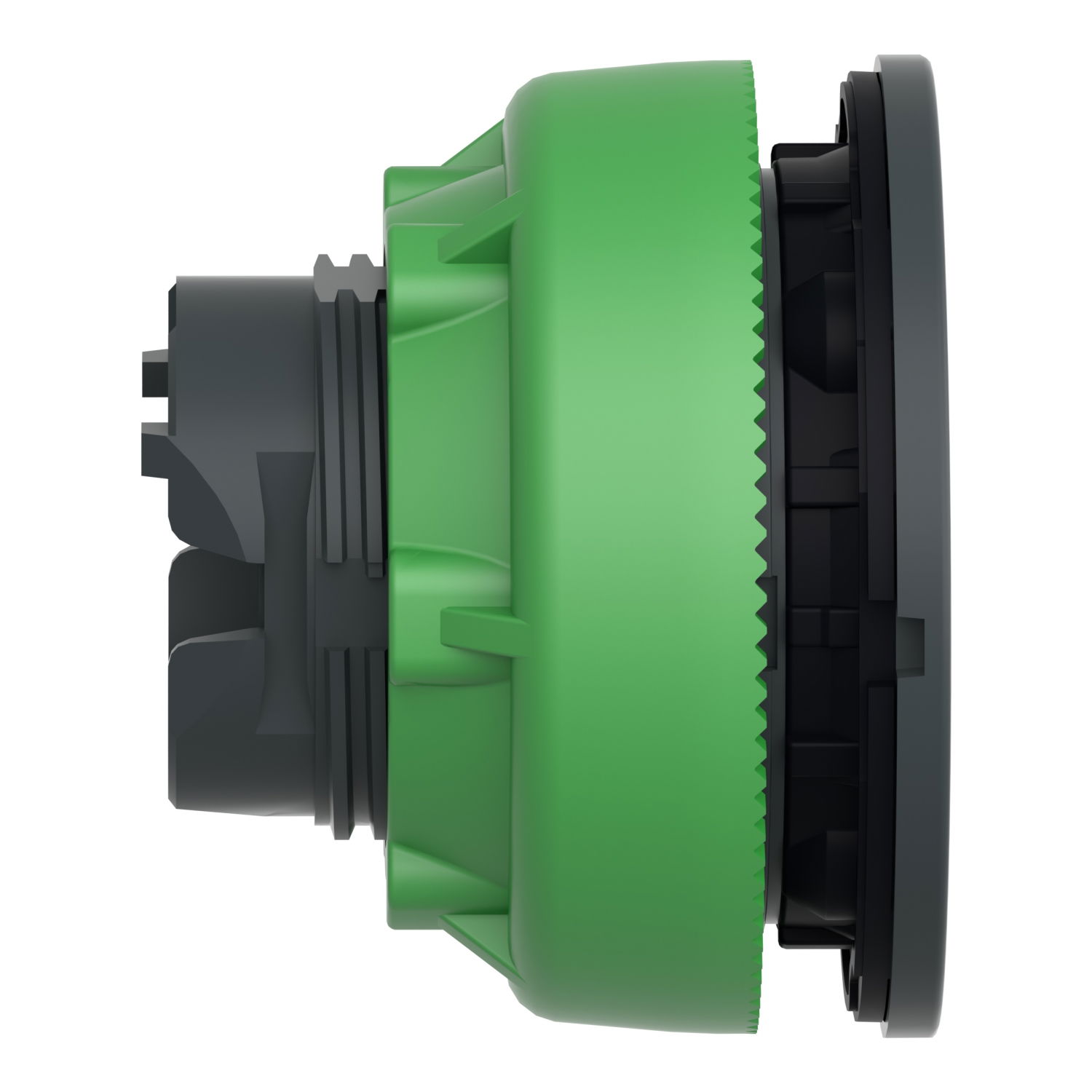 Head for illuminated push button, Harmony XB5, antimicrobial, plastic, white flush mounted, 30mm, universal LED, – Image 6 of 7