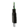 White light block with body/fixing collar with integral LED 230...240V