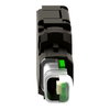 White light block with body/fixing collar with integral LED 230...240V
