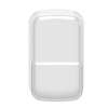 Silicone boot for flush and projecting double-headed push button Ø22, clear
