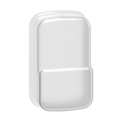 Silicone boot for flush and projecting double-headed push button Ø22, clear