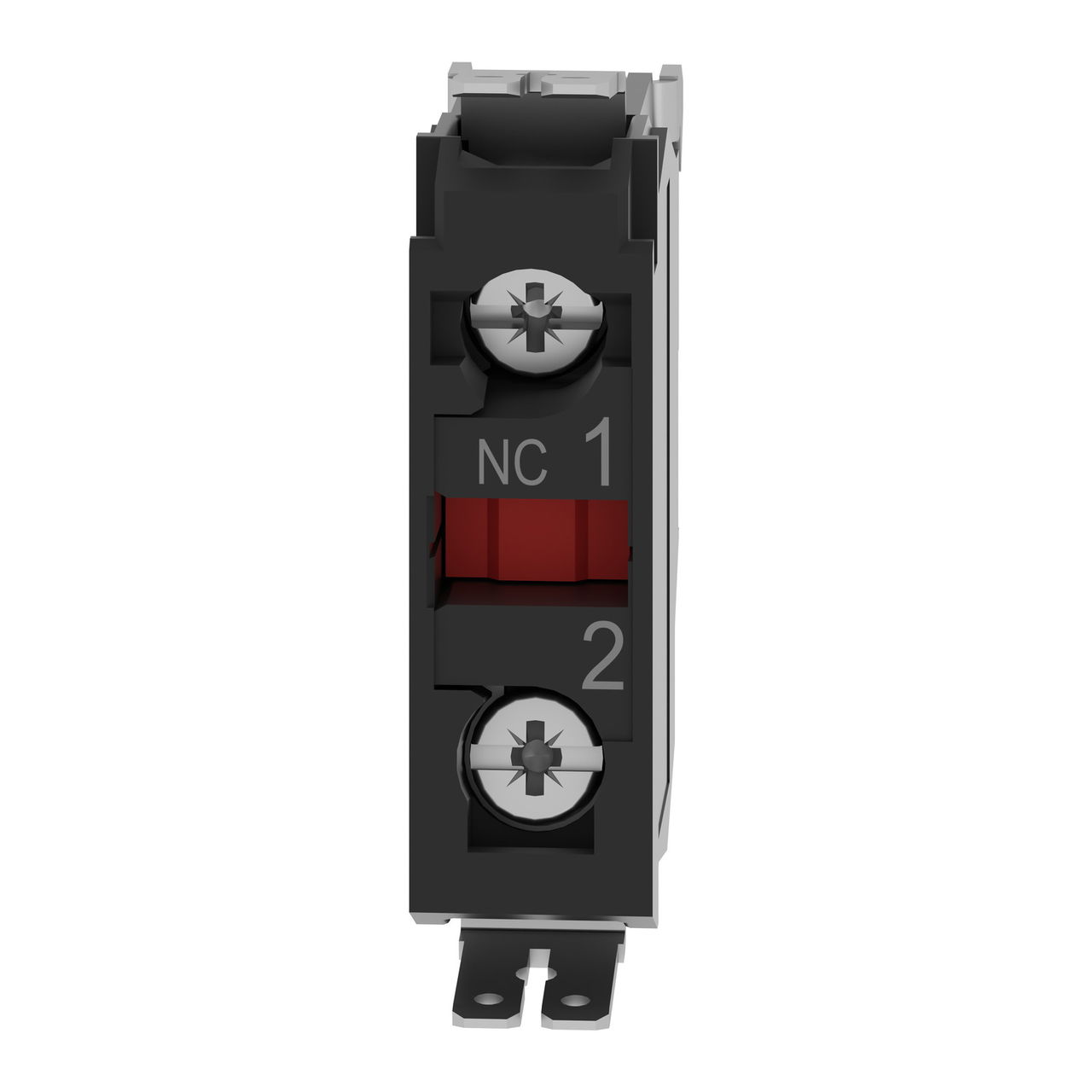 Single contact block for head Ø22 1NC silver alloy Faston connector – Image 2 of 9