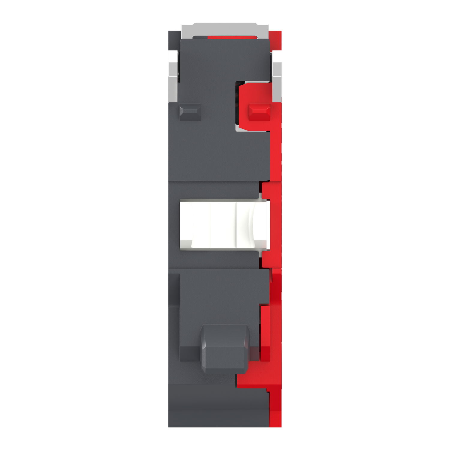 Single contact block, Harmony XB4, Hamony XB5, silver alloy, compact push in terminals, 1 NC – Image 4 of 10