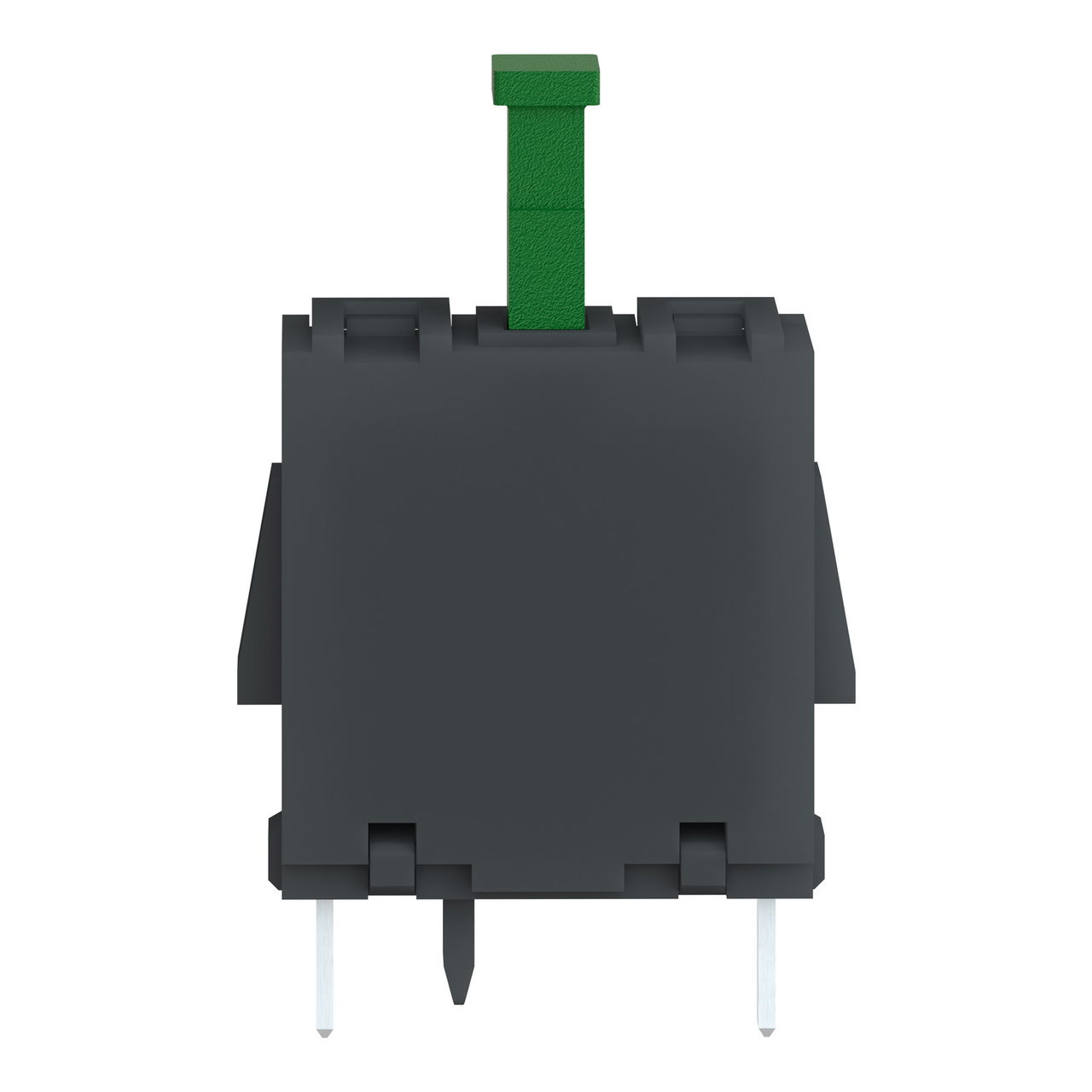 Harmony XB4, Single contact block, silver alloy, pins for printed circuit board, 1 NO – Image 2 of 8