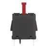 Harmony XB4, Single contact block, silver alloy, pins for printed circuit board, 1 NC