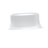 Transparent boot for circular flush or projecting push button Ø22