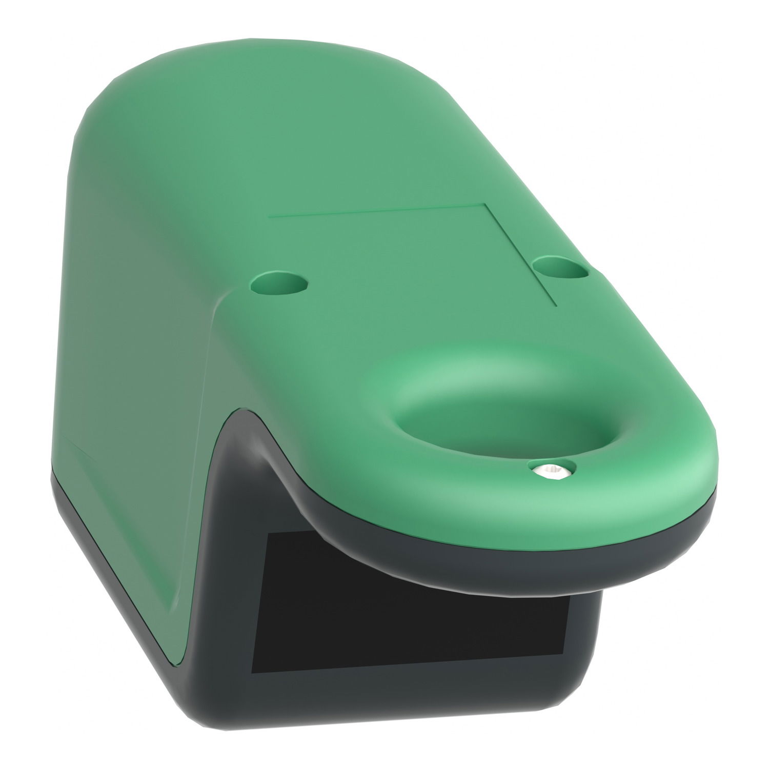 Harmony XB5R, Empty handy box for mobile use, plastic, green, 2 cut-outs – Image 5 of 10