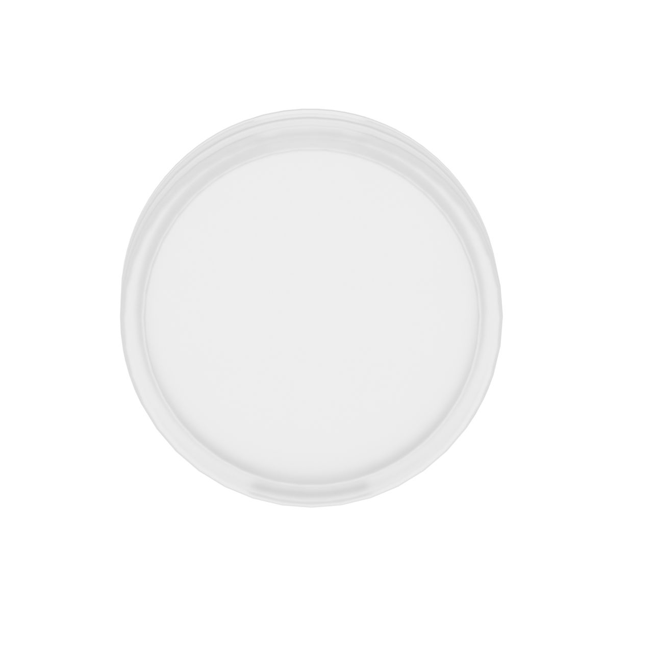 Head for pilot light, Harmony XB4, XB5, white, 22mm, universal LED, plain lens, unmarked – Image 4 of 7