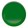Head for pilot light, Harmony XB4, Harmony XB5, green, 22mm, universal LED, plain lens, unmarked