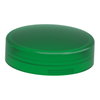 Head for pilot light, Harmony XB4, Harmony XB5, green, 22mm, universal LED, plain lens, unmarked