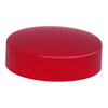 Head for pilot light, Harmony XB4, Harmony XB5, red, 22mm, universal LED, plain lens, unmarked