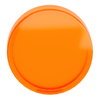 Kalotte, Leuchtmelder, Harmony XB5 und XB4, orange, 22mm, für universelle LED, glatt, unbeschriftet