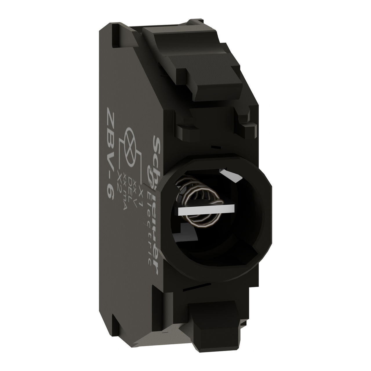 Light block for head Ø22 for BA9s bulb 250V screw clamp terminals