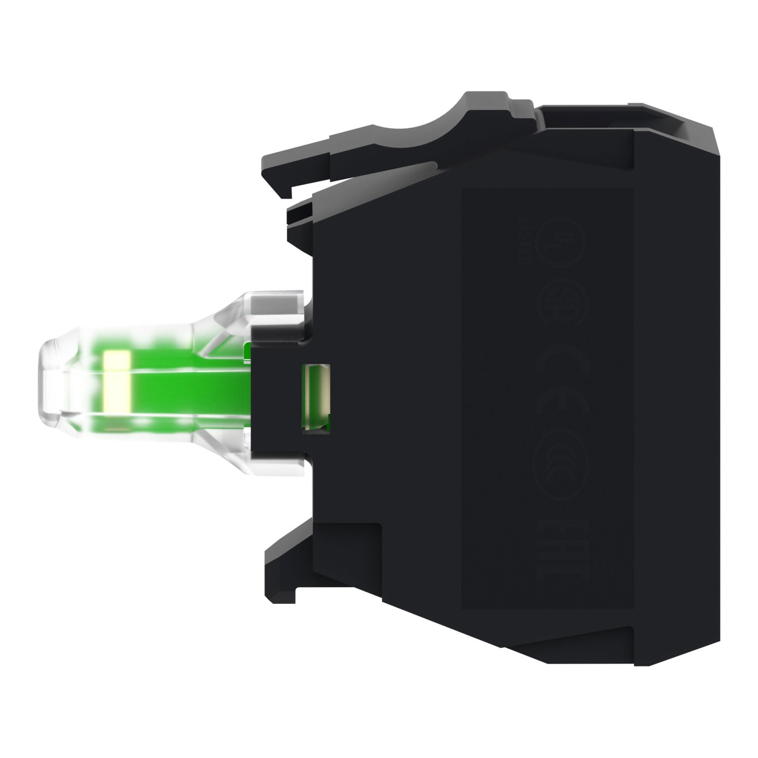 Light block, Harmony XB4, Harmony XB5, for head 22mm, universal LED, screw clamp terminals, 230...240V AC – Image 7 of 9