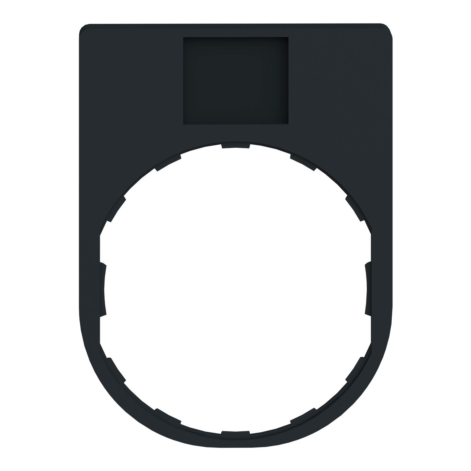 Legend holder 30 x 40 mm, plastic, with legend 8 x 27 mm, unmarked – Image 2 of 10