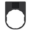 Harmony XB4, Legend holder 30 x 40 mm, plastic, with legend 8 x 27 mm, marked SOUS TENSION