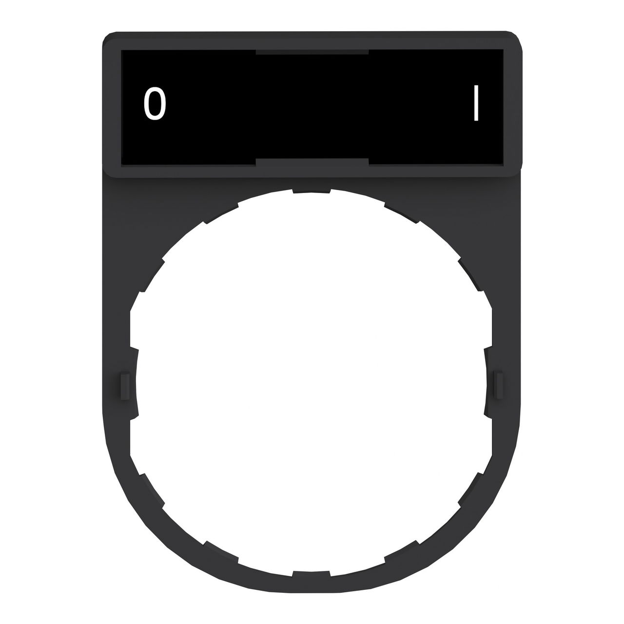 Legend holder 30 x 40 mm with legend 8 x 27 mm with marking O-I – Image 4 of 10
