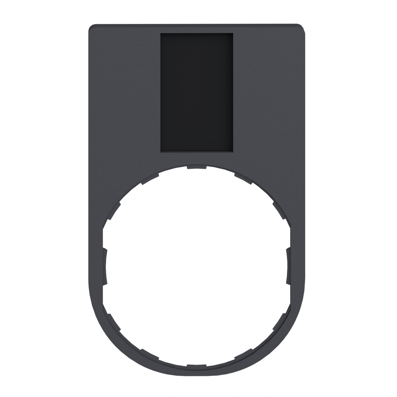 Legend holder 30 x 50 mm, plastic, with legend 18 x 27 mm, unmarked – Image 2 of 10