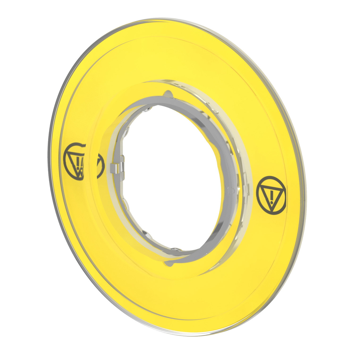 Unmarked legend Ø60 for emergency switching off pushbutton – Imagen 4 de 7